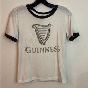 Guinness beer ringer tee